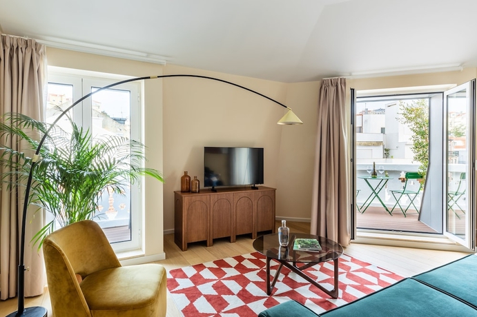 Imagen de la habitación del Hotel Haws Lisboa. Foto 9