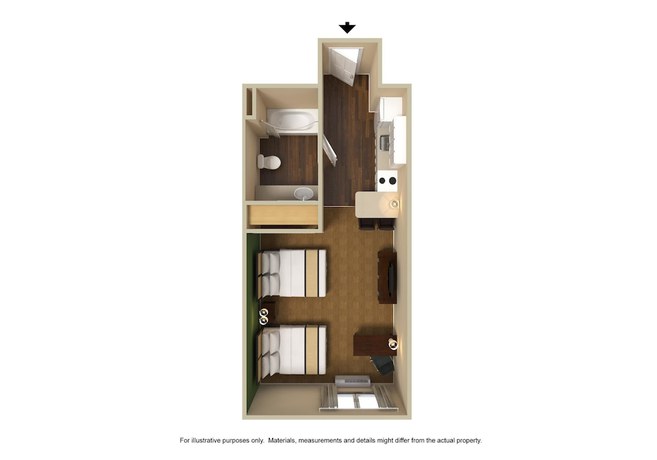 Imagen de la habitación del Hotel Hawthorn Extended Stay by Wyndham DFW Airport North. Foto 7