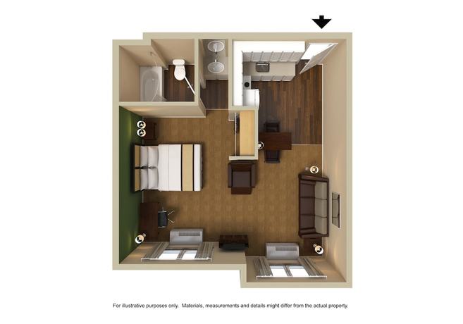 Imagen de la habitación del Hotel Hawthorn Extended Stay by Wyndham Irving Las Colinas. Foto 10