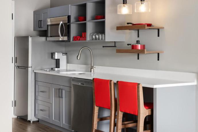 Imagen de la habitación del Hotel Hawthorn Extended Stay by Wyndham Williston/Burlington. Foto 7