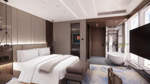 Imagen de la habitación del Hotel Hawthorn by Wyndham Changsha Furong. Foto 14