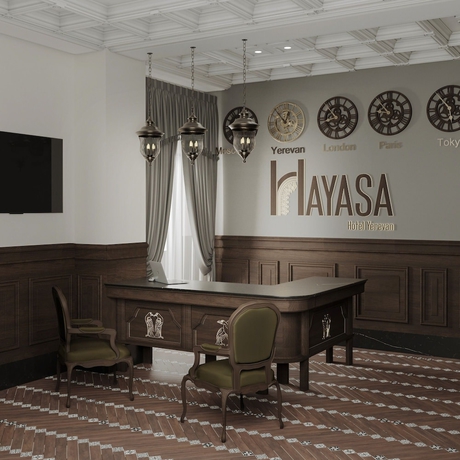 Imagen de los interiores del Hotel Hayasa Old Yerevan. Foto 16