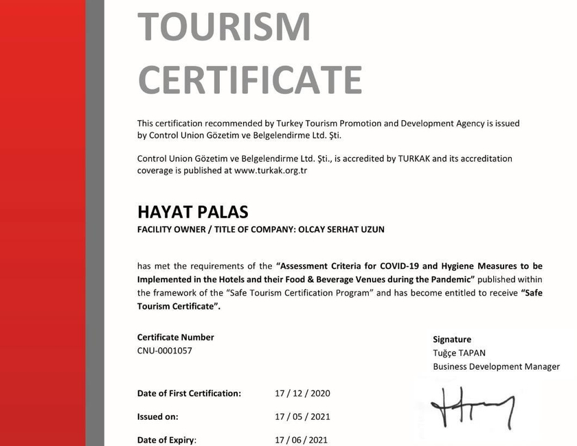 Imagen general del Hotel Hayat Palas. Foto 1