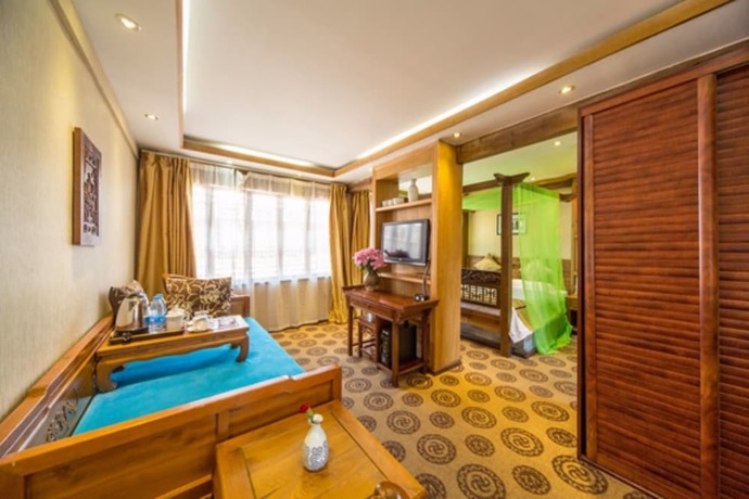 Imagen de la habitación del Hotel He Mu Ju Inn Zhongyi Branch. Foto 9