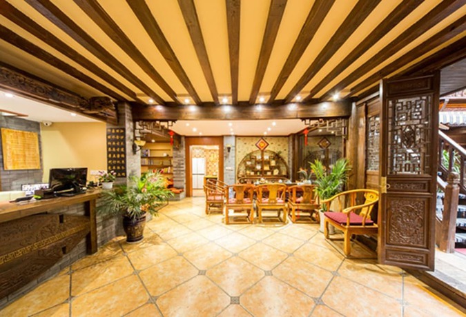 Imagen de los interiores del Hotel He Mu Ju Inn Zhongyi Branch. Foto 20