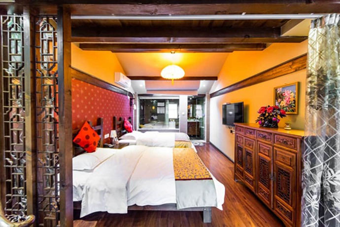 Imagen de la habitación del Hotel He Mu Ju Inn Zhongyi Branch. Foto 16
