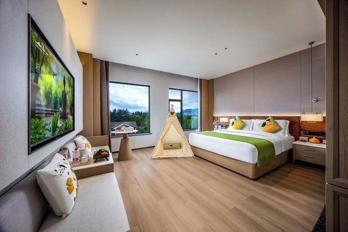 Imagen de la habitación del Hotel Healing Mind International Kunming Dianchi Grand View Park Fuhai Metro Station Branch. Foto 6