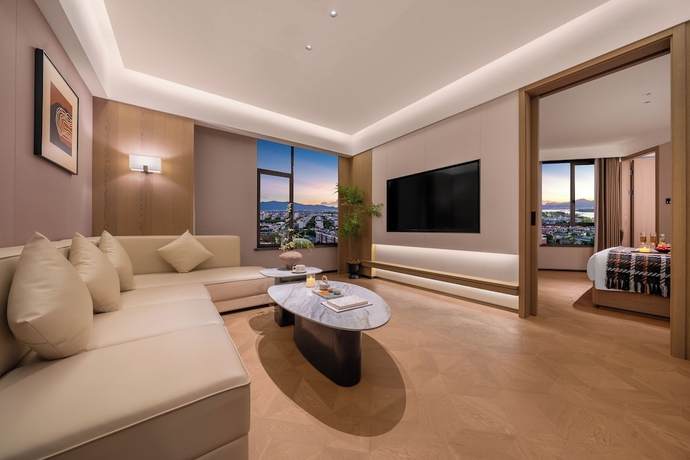 Imagen de la habitación del Hotel Healing Mind International Kunming Dianchi Grand View Park Fuhai Metro Station Branch. Foto 8