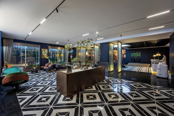 Imagen de los interiores del Hotel Healing Mind International Kunming Dianchi Grand View Park Fuhai Metro Station Branch. Foto 15