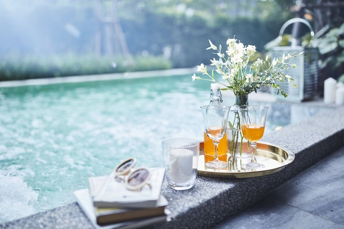Imagen de la piscina del Hotel Health Land Resort and Spa. Foto 19