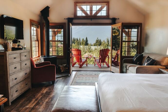 Imagen de la habitación del Hotel Heather Mountain Lodge. Foto 19