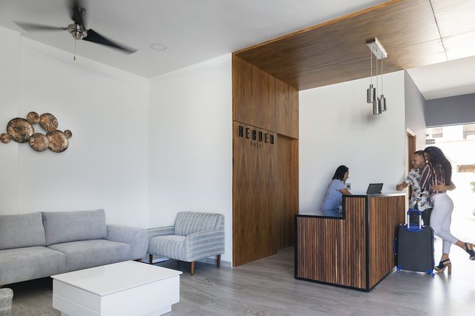 Imagen de los interiores del Hotel Heaven, Playa del Carmen. Foto 14