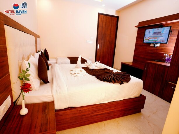 Imagen de la habitación del Hotel Heaven, Rishikesh. Foto 13