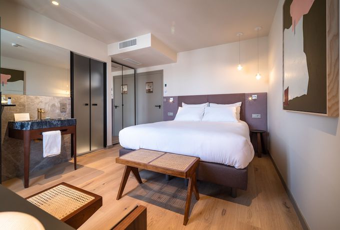 Imagen de la habitación del Hotel Hebe. Foto 3