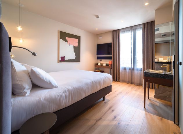 Imagen de la habitación del Hotel Hebe. Foto 9