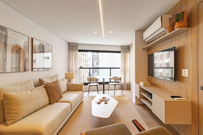 Imagen de la habitación del Hotel Hege Jardins. Foto 4