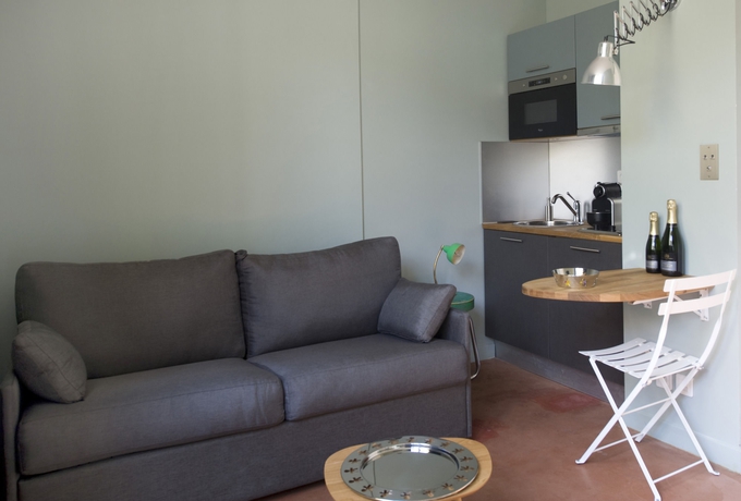 Imagen de los interiores del Hotel Helzear Montparnasse Suites. Foto 13