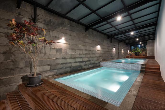 Imagen de la piscina del Hotel Hemangini. Foto 14