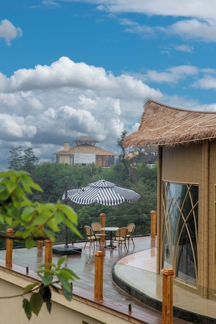 Imagen de los interiores del Hotel Hengshan No.5 Valley Cliff Homestay. Foto 14