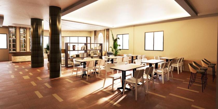 Imagen del bar/restaurante del Hotel Henko. Foto 2