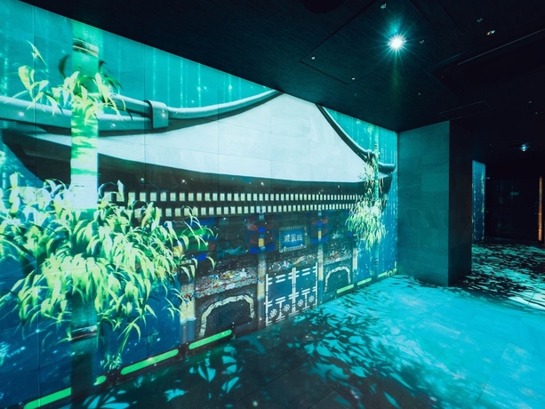 Imagen de los interiores del Hotel Henn Na Premier Sendai Kokubuncho. Foto 17