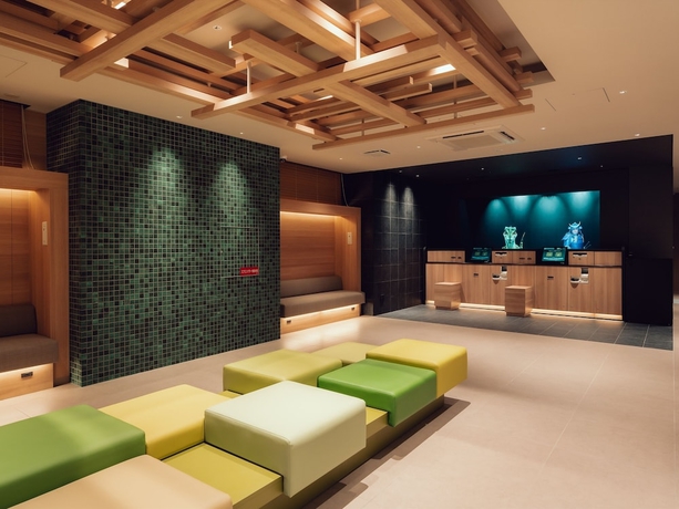 Imagen de los interiores del Hotel Henn Na Premier Sendai Kokubuncho. Foto 18