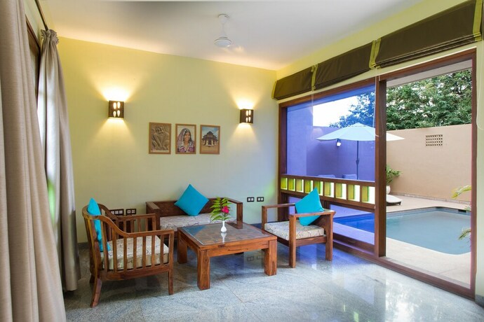 Imagen de la habitación del Hotel Heritage Resort Hampi. Foto 9