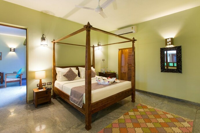 Imagen de la habitación del Hotel Heritage Resort Hampi. Foto 10
