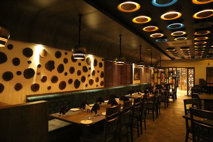 Imagen del bar/restaurante del Hotel Heritage Somnath. Foto 4