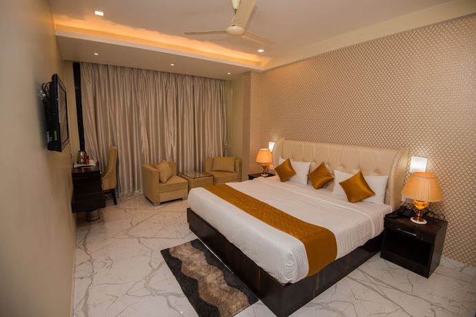 Imagen de la habitación del Hotel Heritage inn, Varanasi. Foto 3