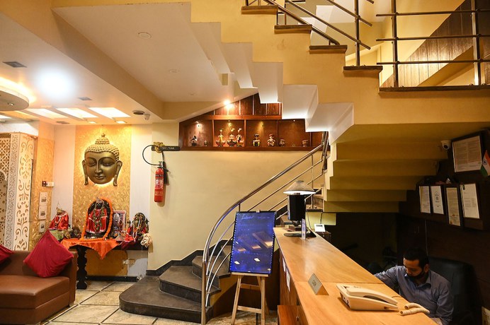 Imagen de los interiores del Hotel Heritage inn, Varanasi. Foto 12