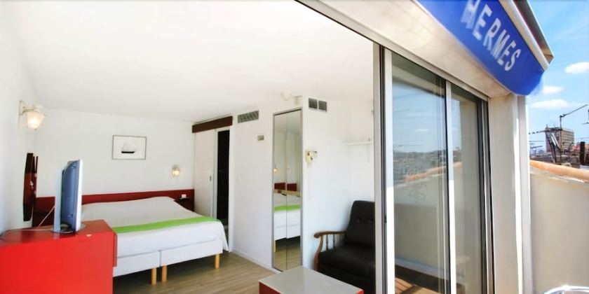 Imagen de la habitación del Hotel Hermès, Marsella. Foto 8