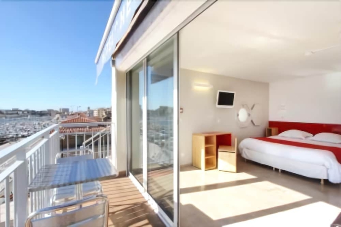 Imagen de la habitación del Hotel Hermès, Marsella. Foto 16