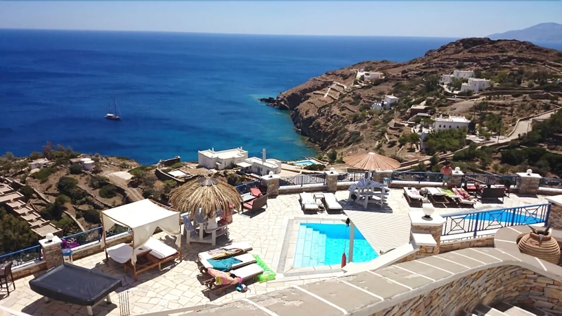 Imagen de la piscina del Hotel Hermes, Ios. Foto 10