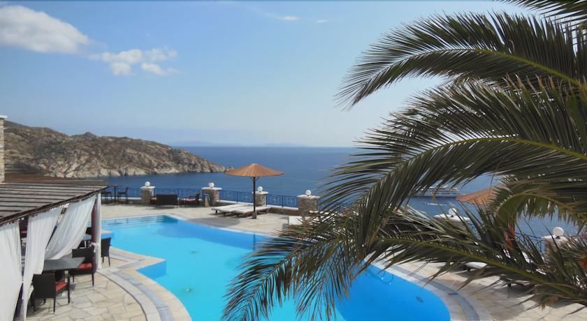 Imagen de la piscina del Hotel Hermes, Ios. Foto 13