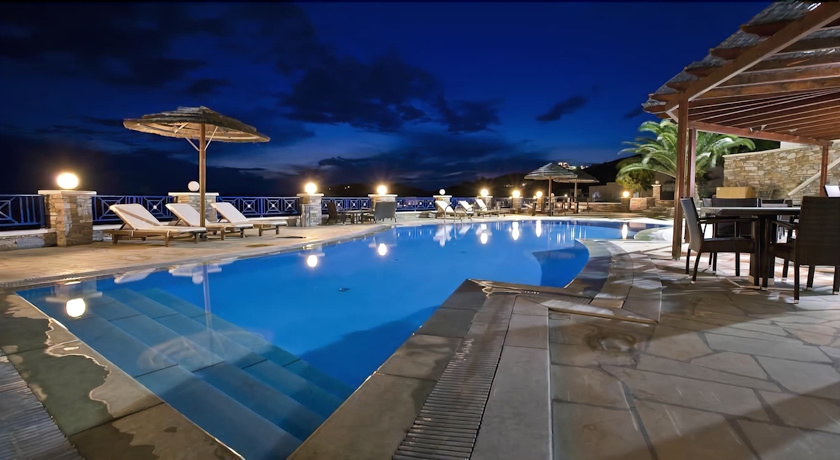 Imagen de la piscina del Hotel Hermes, Ios. Foto 14