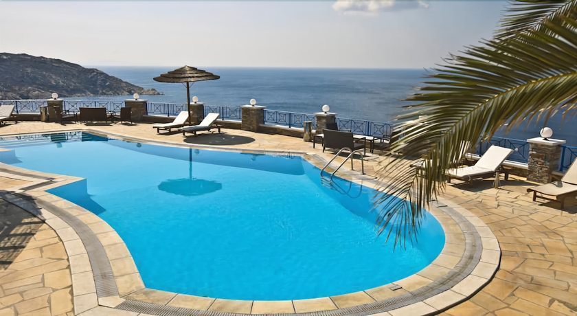 Imagen de la piscina del Hotel Hermes, Ios. Foto 18