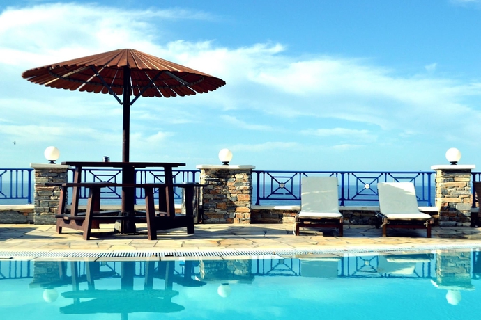 Imagen de la piscina del Hotel Hermes, Ios. Foto 19