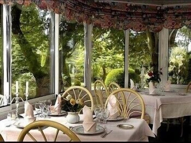 Imagen del bar/restaurante del Hotel Hermitage, Buzan&ccedil;ais. Foto 2