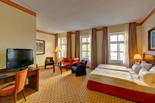Imagen de la habitación del Hotel Herzlich willkommen im Parkhotel Engelsburg. Foto 6