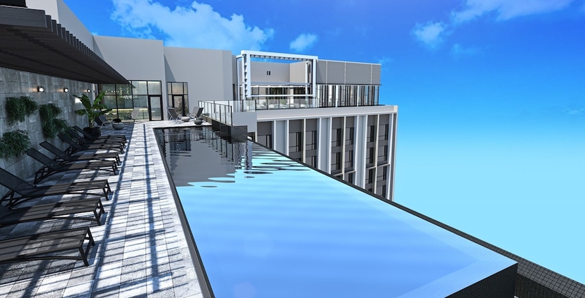 Imagen de la piscina del Hotel Hewitt Resort Naha. Foto 19