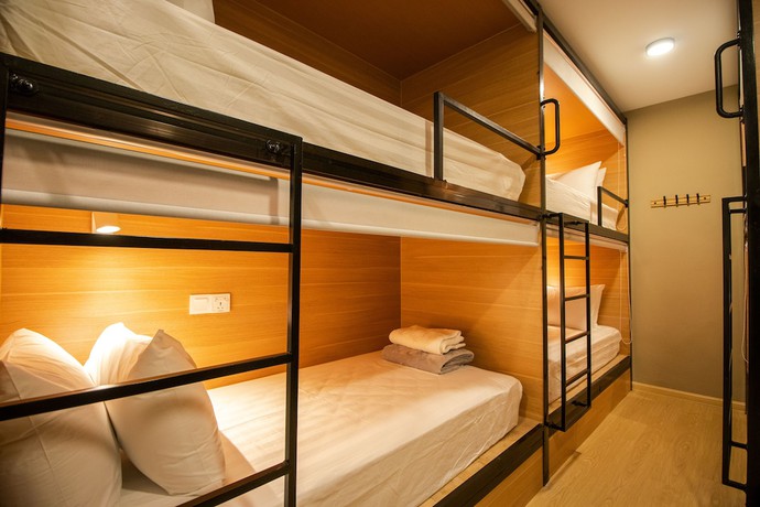 Imagen de la habitación del Hotel Hexa and Backpackers Capsules Bukit Bintang. Foto 8