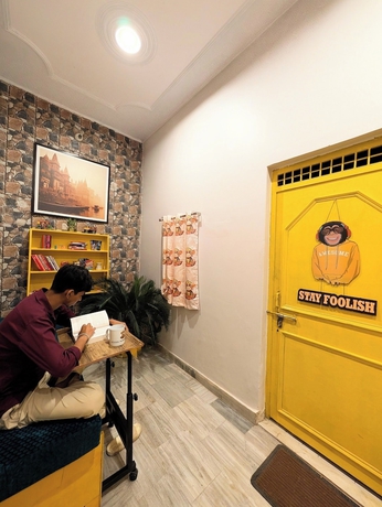 Imagen de los interiores del Hotel Hidden Monkey Hostel Chet Singh Ghat. Foto 14