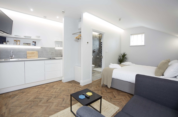 Imagen de la habitación del Hotel Hideout Apartment. Foto 5