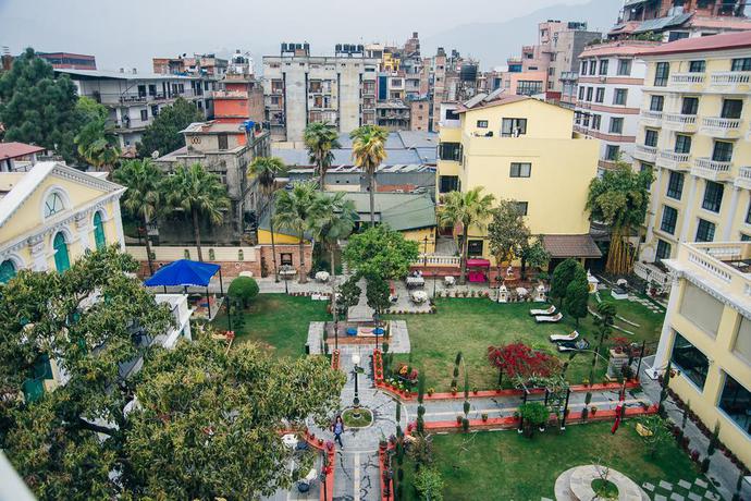 Imagen de los exteriores del Hotel Highlander Inn, Katmandu. Foto 13