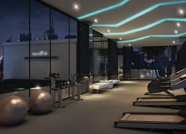 Imagen general del Hotel Highrise Cityview Aspire Condo Gym Pool. Foto 10