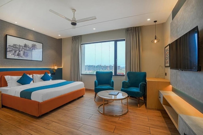 Imagen general del Hotel Highway Greens Near VR Punjab Mall Airport Road Mohali Chandigarh. Foto 1