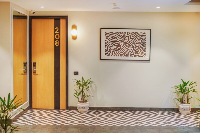 Imagen de los interiores del Hotel Highway Greens Near VR Punjab Mall Airport Road Mohali Chandigarh. Foto 9