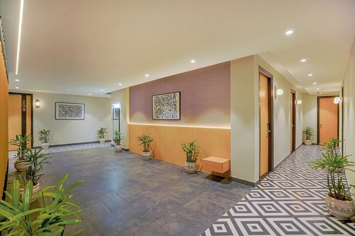 Imagen de los interiores del Hotel Highway Greens Near VR Punjab Mall Airport Road Mohali Chandigarh. Foto 12