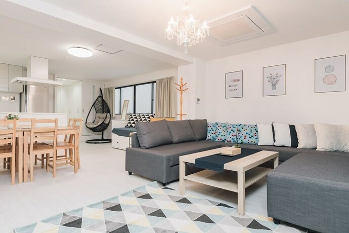Imagen de la habitación del Hotel Higobashi Afp Luxury Apartment. Foto 23